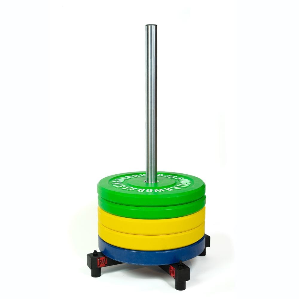 VERTICAL BUMPER STACKER WITH WHEELS - SINGULARWOD