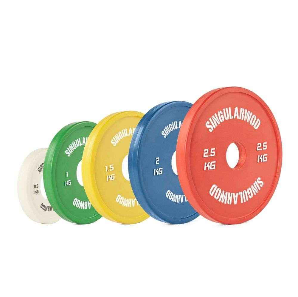 DSX DISCO FRACCIONAL TRAINING DE 2,5 KG ROJO