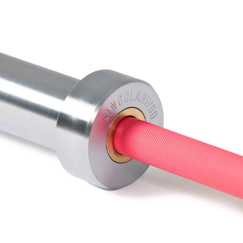 BARRA OLÍMPICA 15 KG PINK HOME-CROMO
