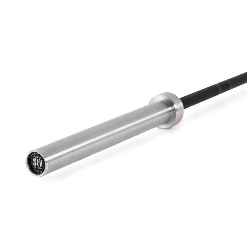 BARRA OLIMPICA 20 KG CARBONE NERO HOME-CROMO