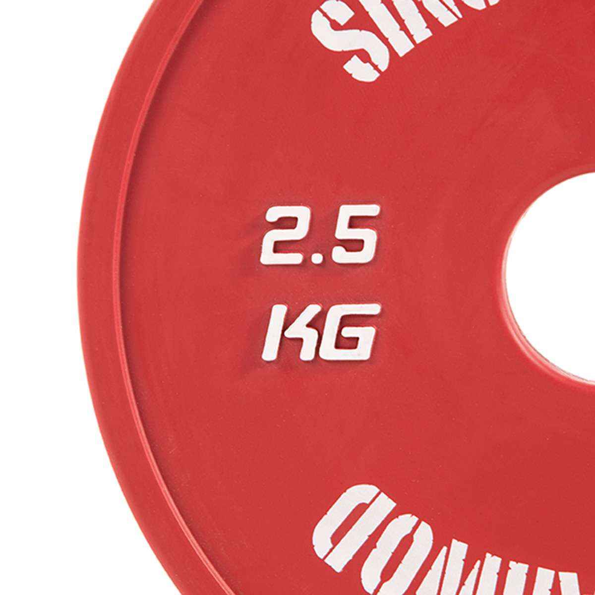 DSX DISCO FRACCIONAL TRAINING DE 2,5 KG ROJO