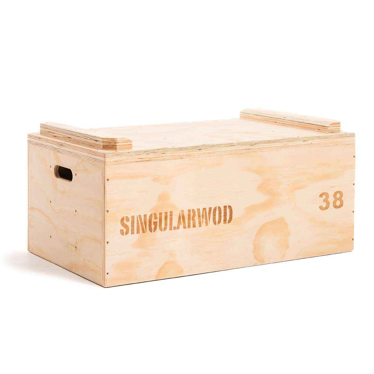 CAJÓN DE JERK ÉLITE PARA HALTEROFILIA DE 38 CM