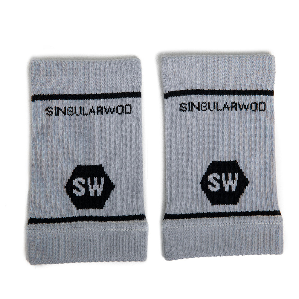 Muñequeras deportivas color gris