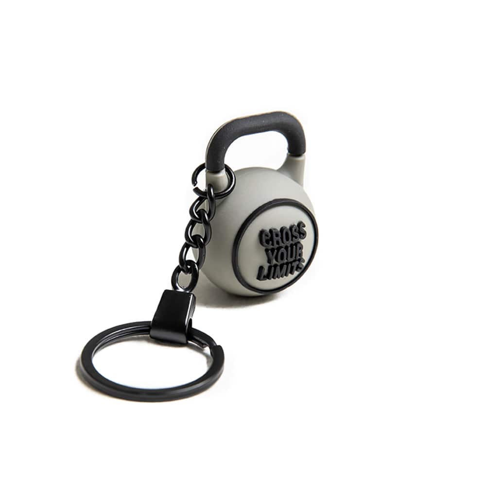 PORTE-CLÉS KETTLEBELL SW GRIS - SINGULARWOD