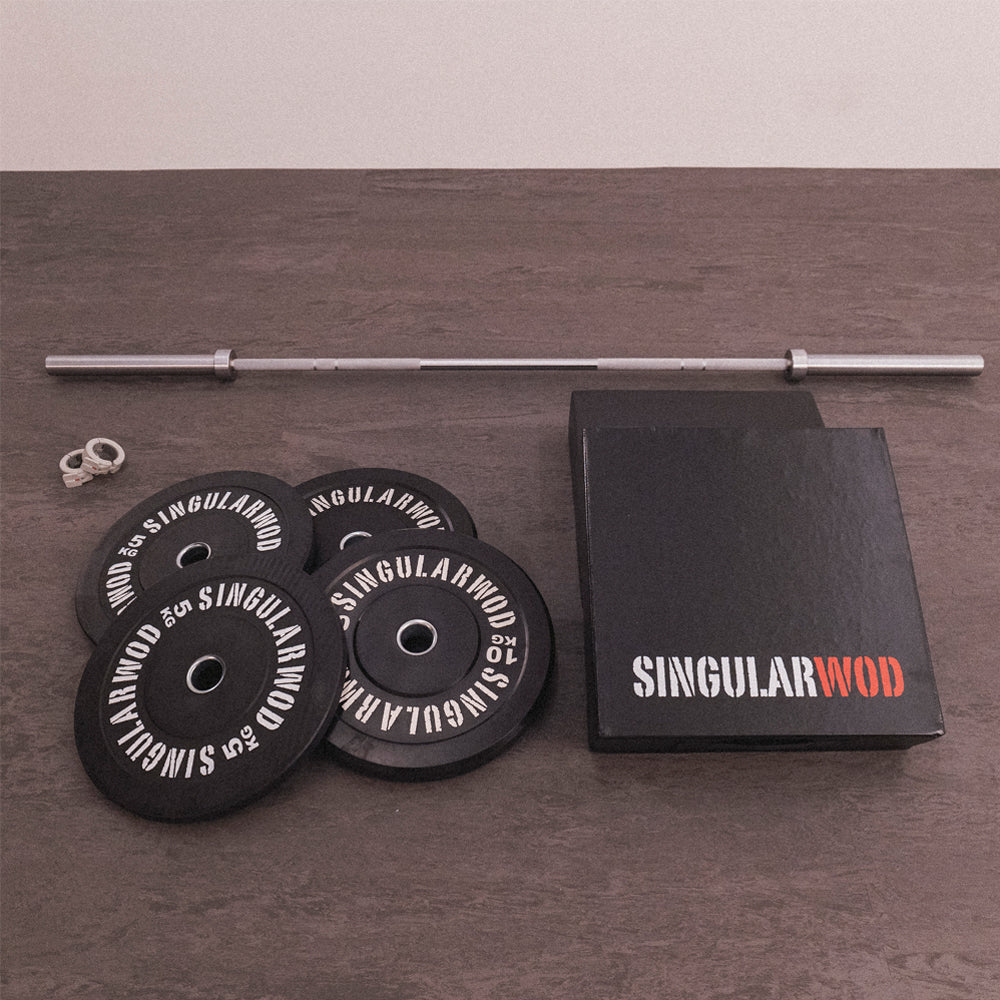 PACK MUSCULACION BARRA 15KG SW - SINGULARWOD