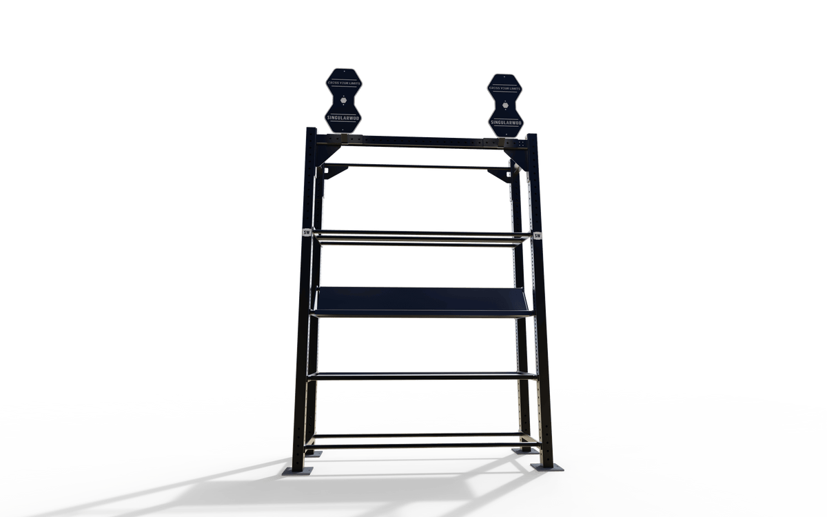 RACK DE ALMACENAJE CON DIANAS HYBRID - SINGULARWOD