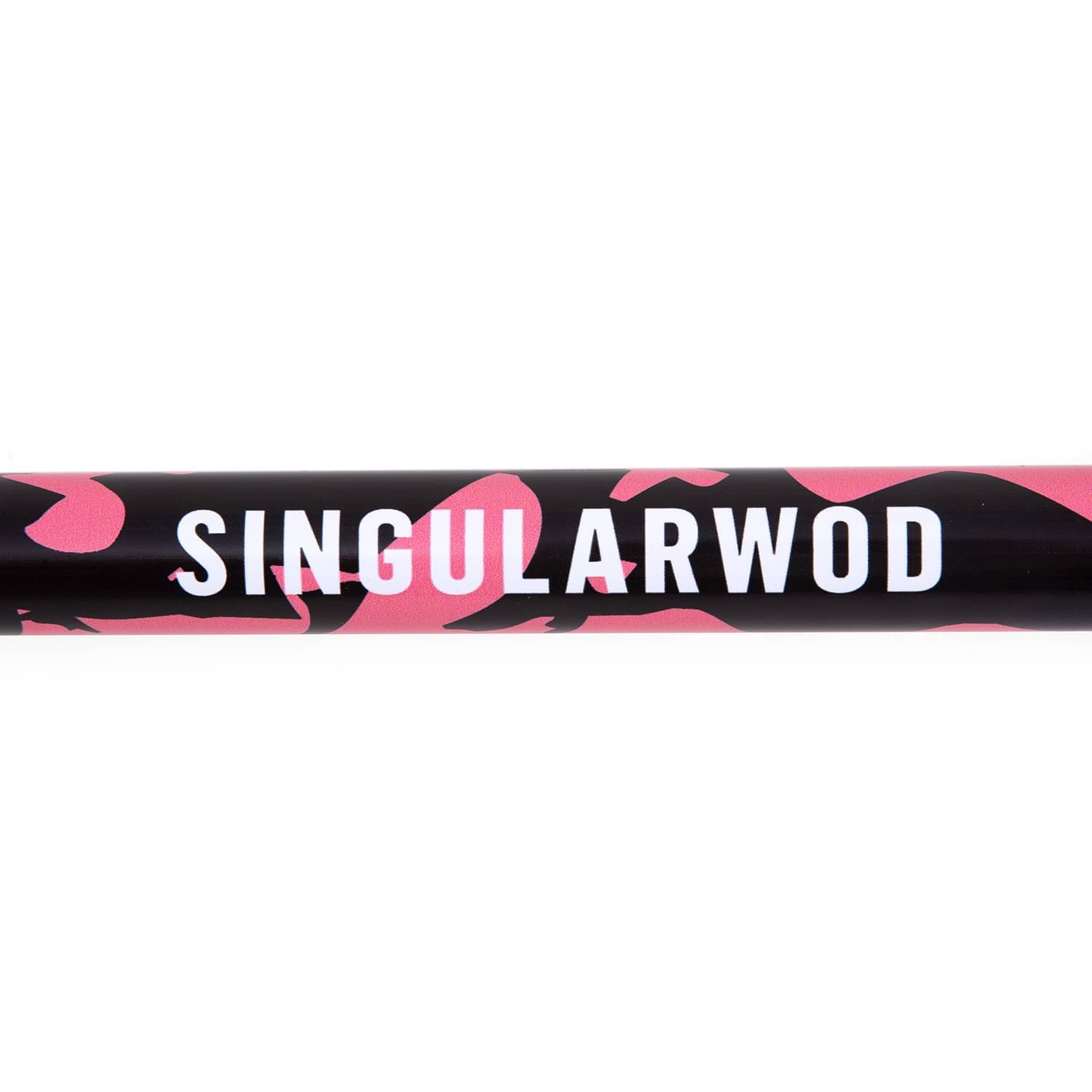 BARRE OLYMPIQUE 15 KG ROSE CAMO HOME-CHROME - SINGULARWOD