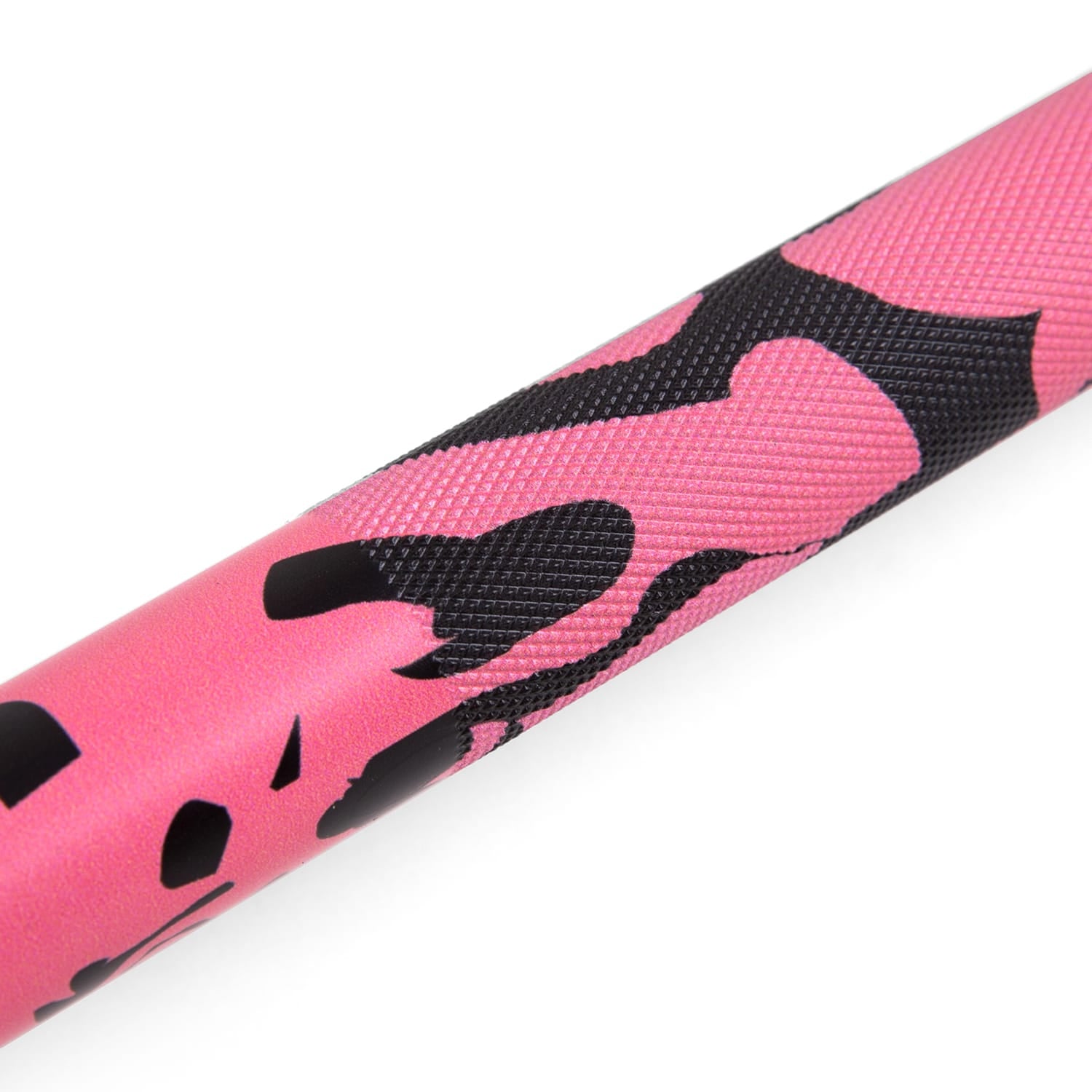 BARRE OLYMPIQUE 15 KG ROSE CAMO HOME-CHROME - SINGULARWOD