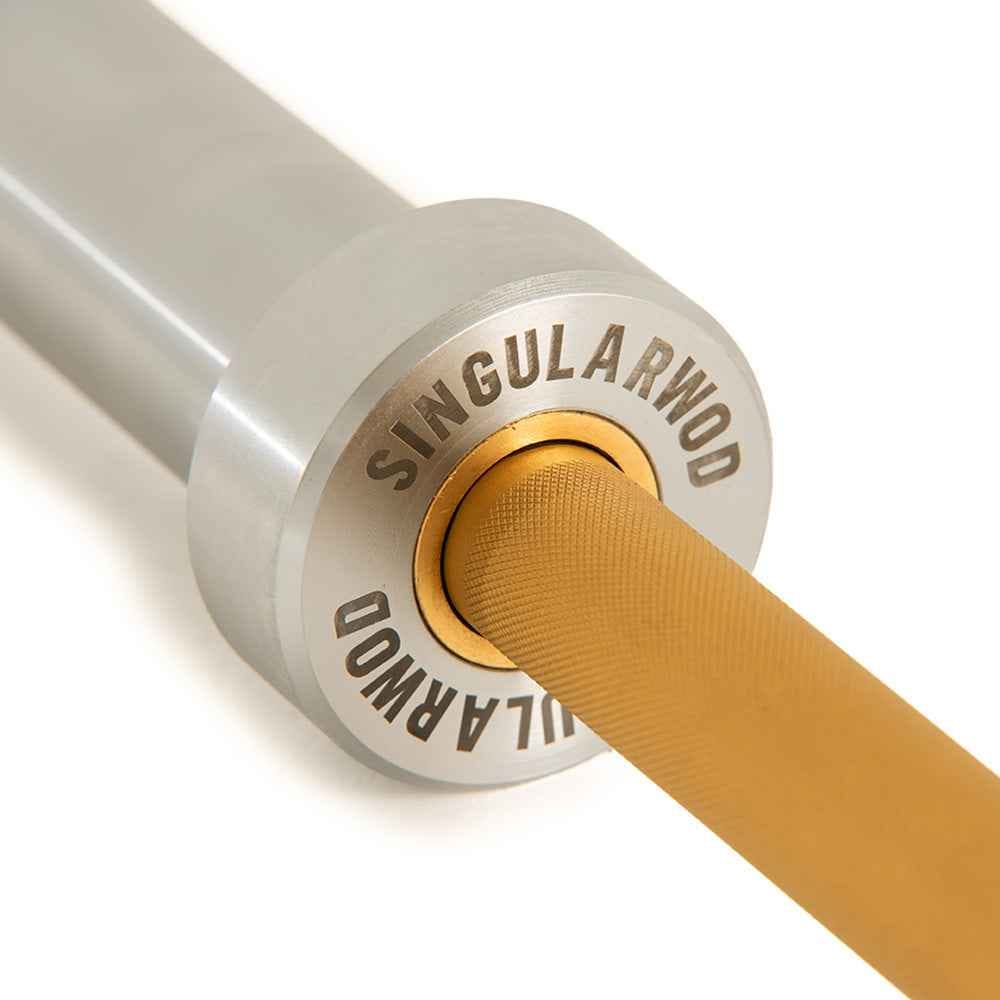 BARRE OLYMPIQUE 20 KG OR HOME-CHROME