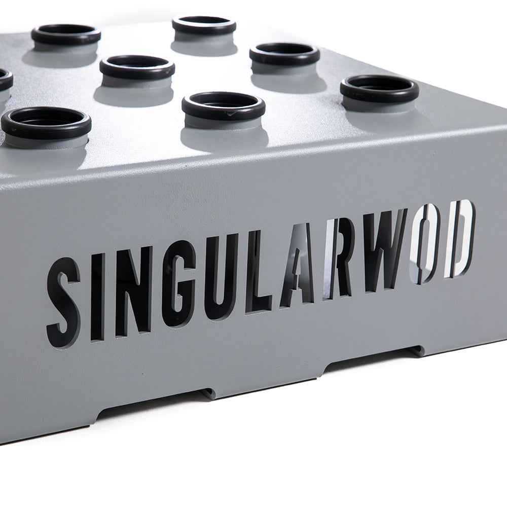 SOPORTE VERTICAL PARA 9 BARRAS GREY