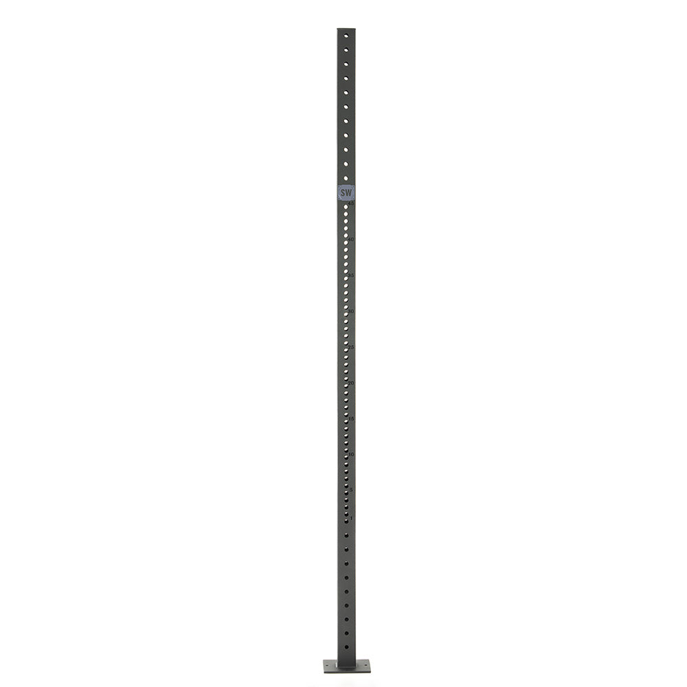 PILAR DE 270 CM NUMERADO NEGRO OXIDON - SINGULARWOD