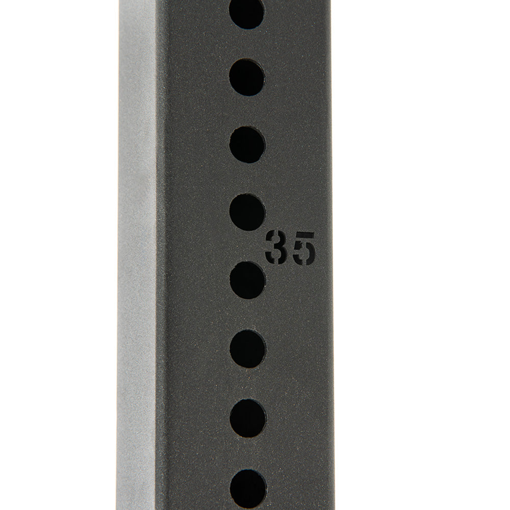 PILAR DE 252 cm NUMERADO NEGRO OXIDON - SINGULARWOD
