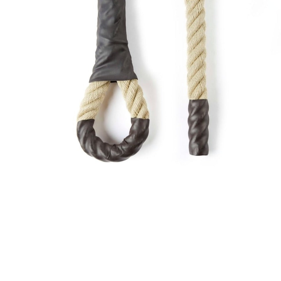 CUERDA DE TREPA CÁÑAMO SINTÉTICO DE 5 MTS DIAMETRO 34 MM (Con Gaza) - SINGULARWOD