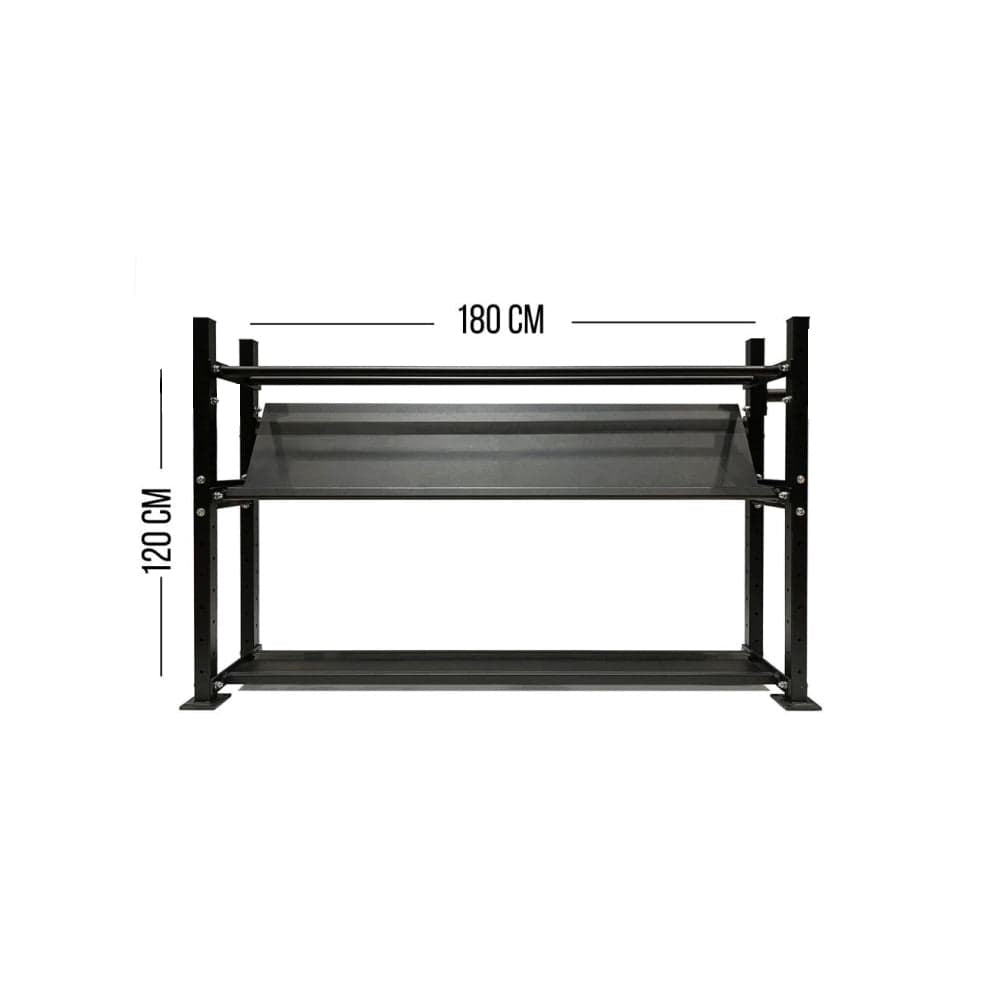 MODULAR SHELVING 120 CM HIGH (4 PILLARS) - SINGULARWOD