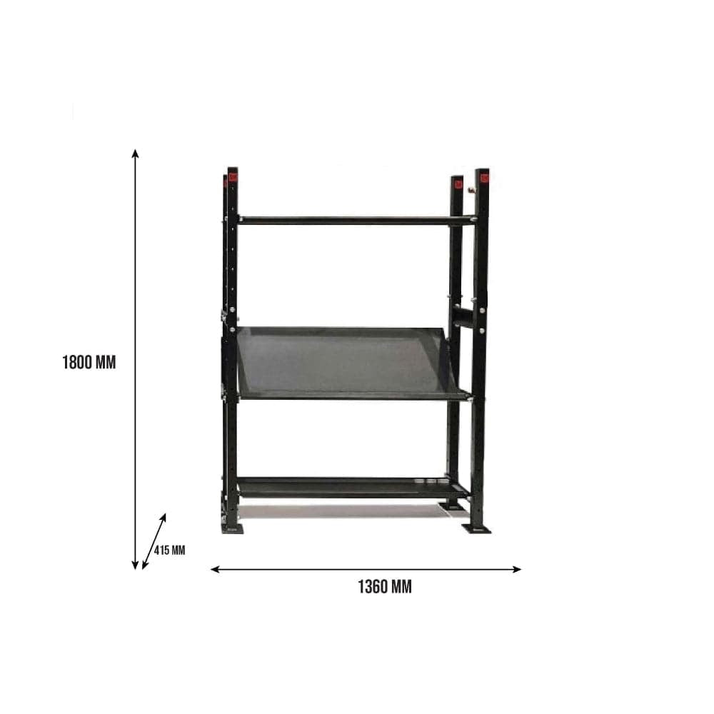 MODULAR SHELVING 120 CM HIGH (4 PILLARS) - SINGULARWOD