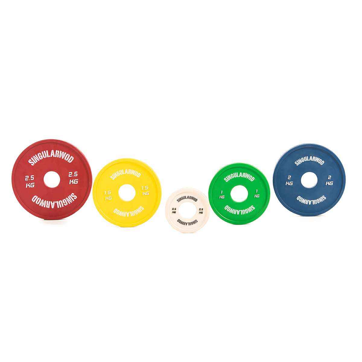 DSX DISCO FRACCIONAL TRAINING DE 2,5 KG ROJO