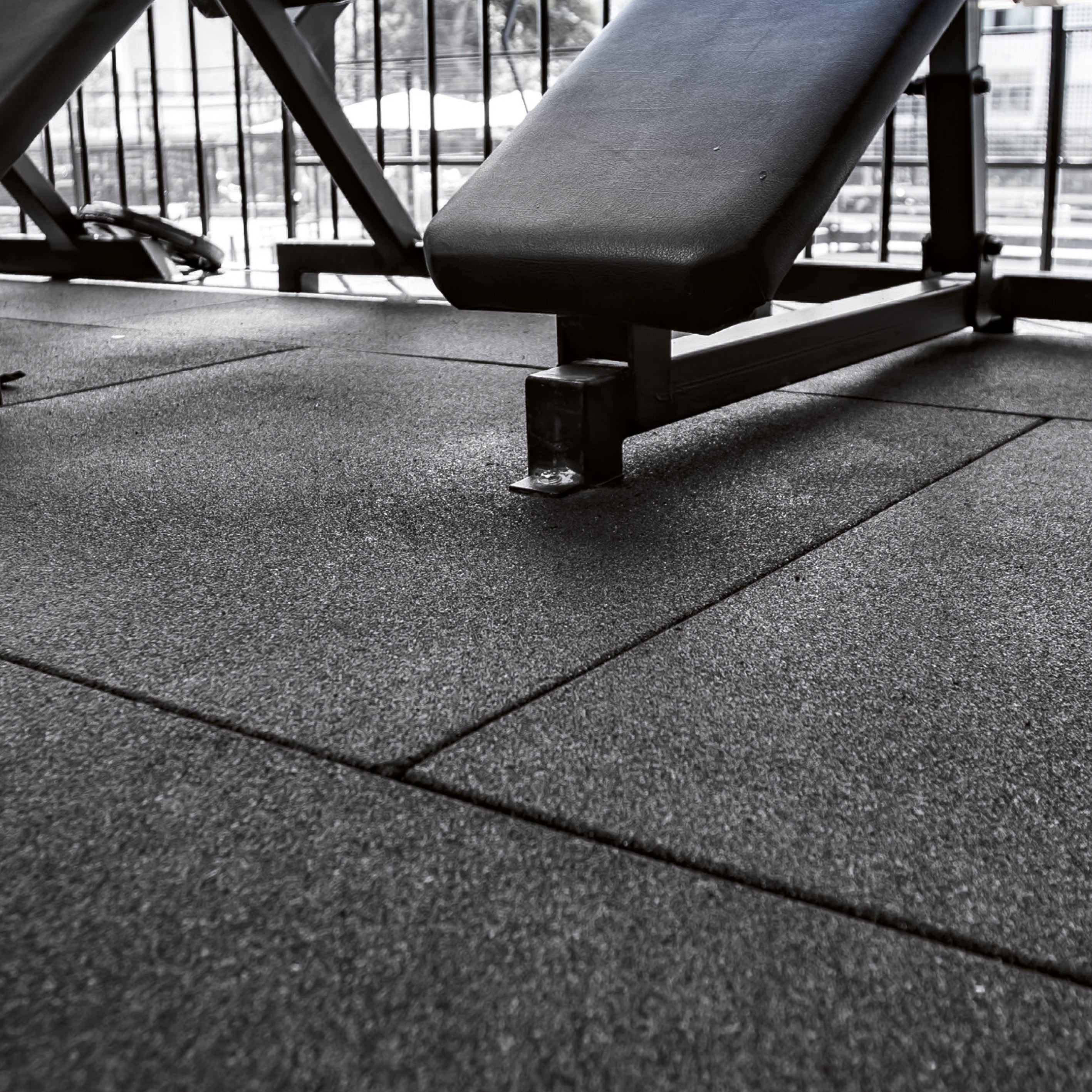 Losetas Premium de alta densidad para gimnasio en caucho - SINGULARWOD