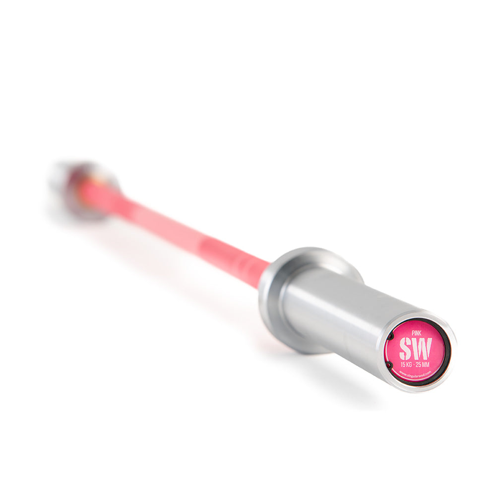 Olympic Bar 15KG Pink Home-Chrome