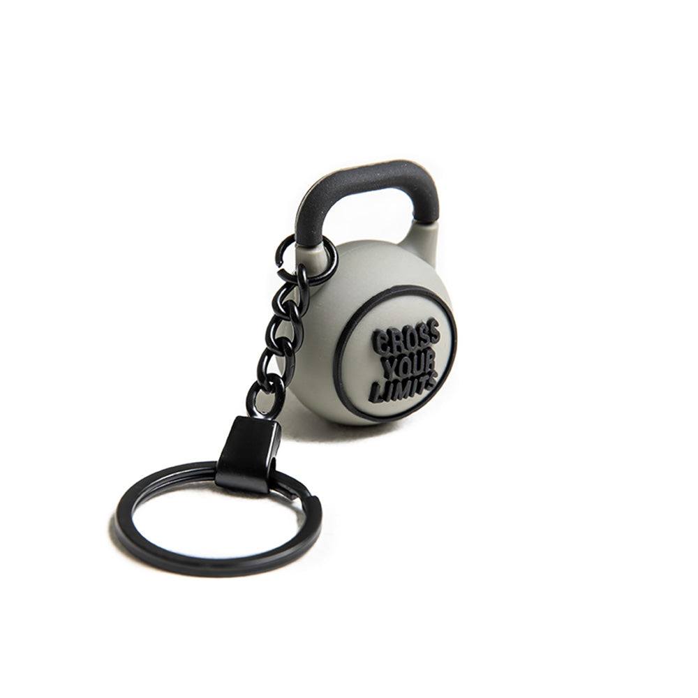 Gray Kettlebell Sw keychain