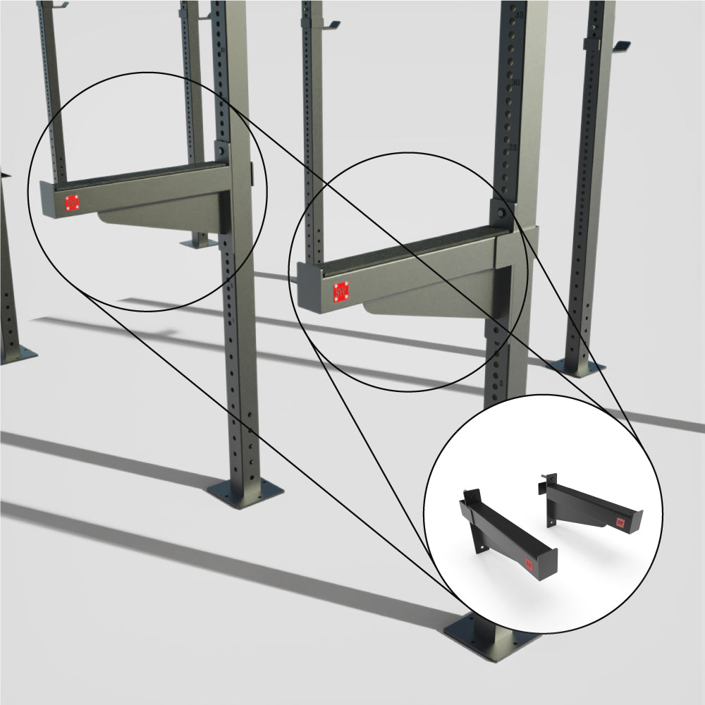 Safety Supports for Racks or Cages