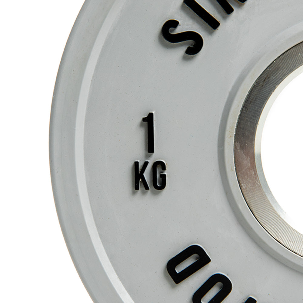 1 kg de disco de treinamento cinza