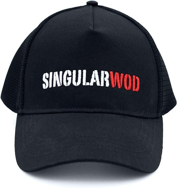 Singular Wod Trucker Cap