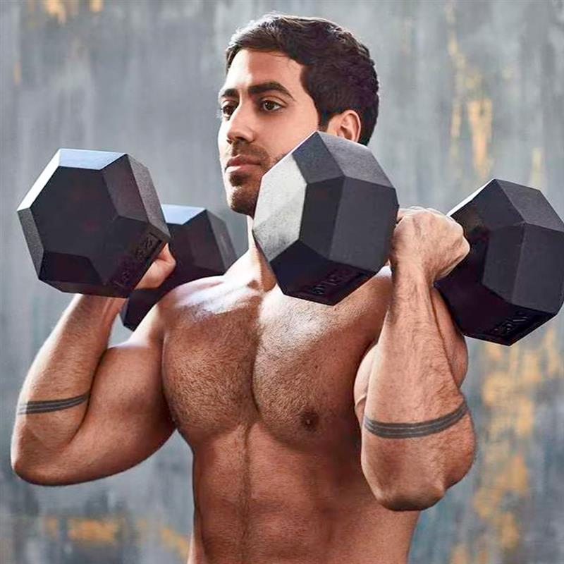 Hexagonal dumbbells